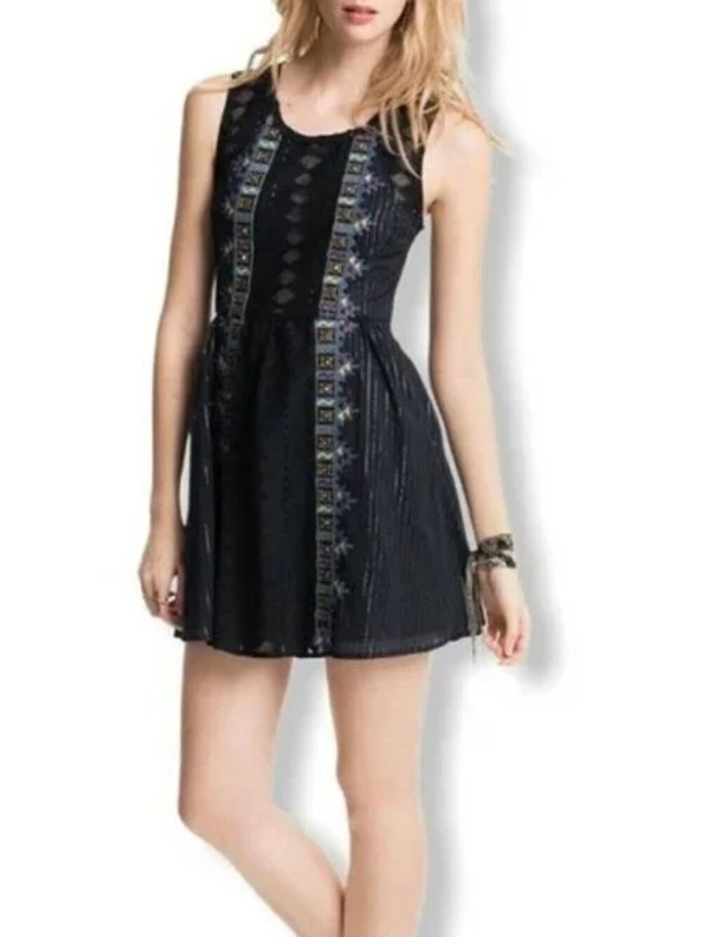 Free People Water Lily Fit & Flare Dress
